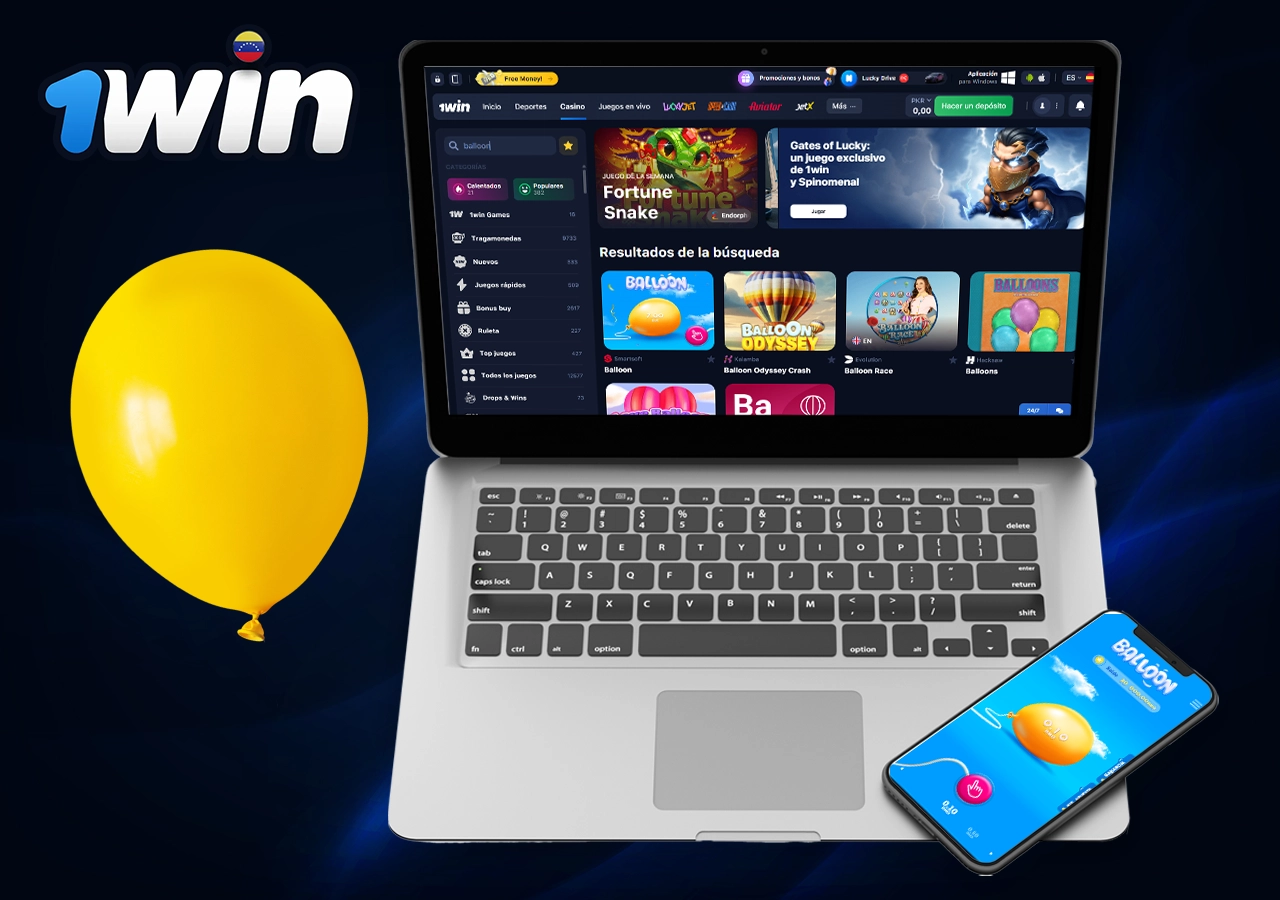 Información sobre 1Win Balloon