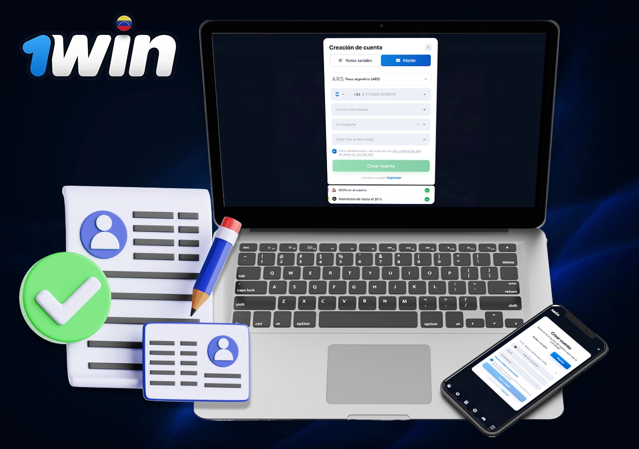 Información para inscribirse en 1Win Venezuela