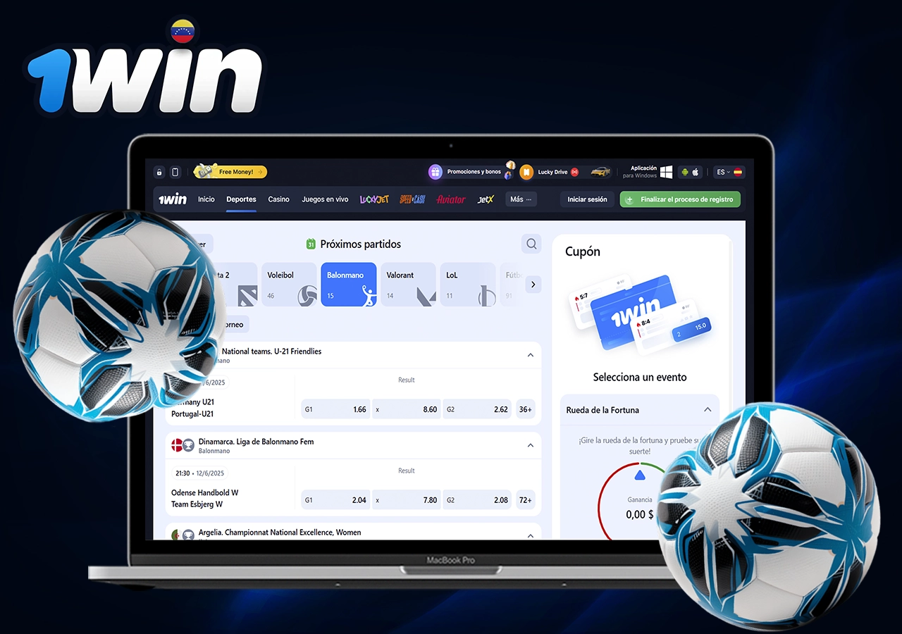 Apuestas de balonmano 1Win