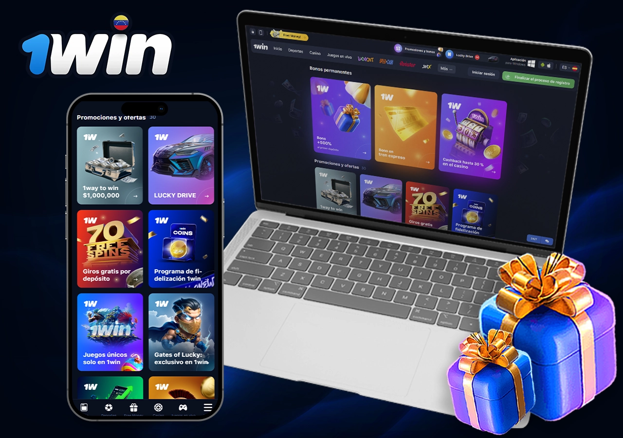 Información sobre Bonos del Casino 1Win