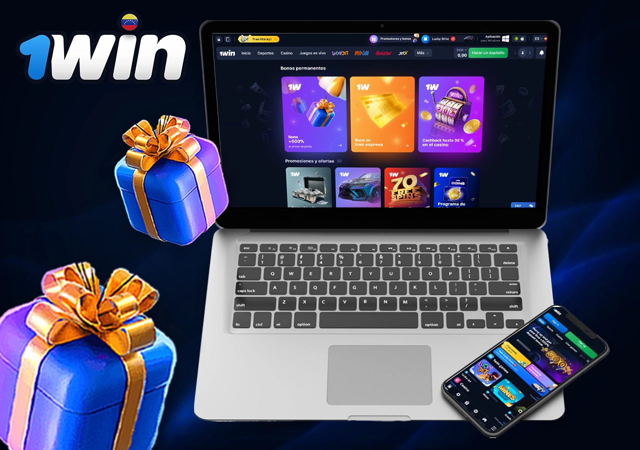 Información sobre bonificaciones y promociones de 1Win
