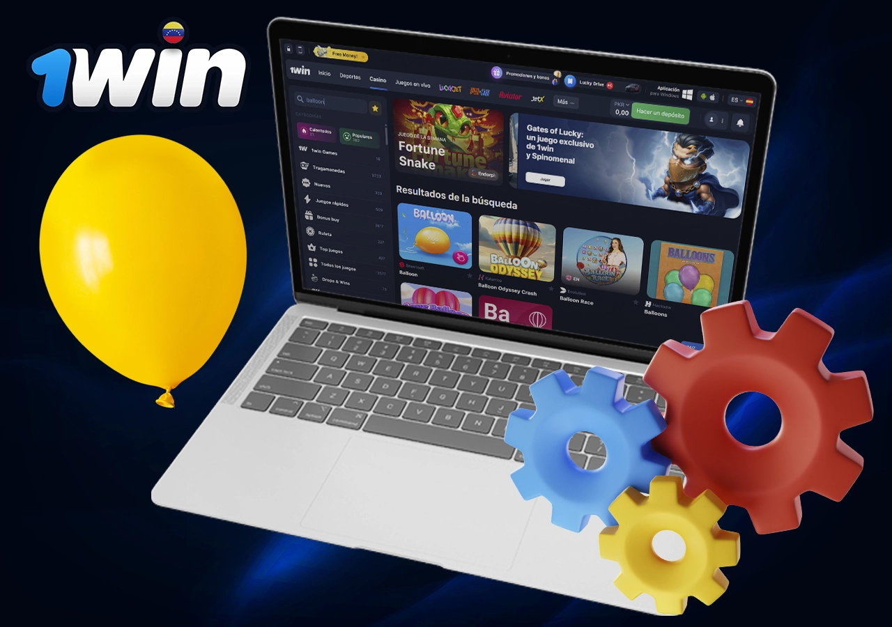 ¿Cuáles son las principales características del juego del globo en 1Win?