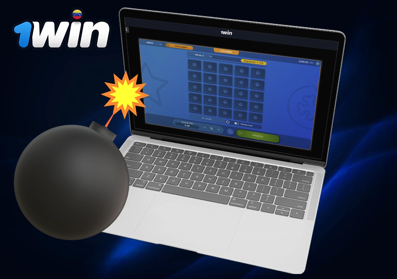 Información sobre el funcionamiento de Mines en 1Win