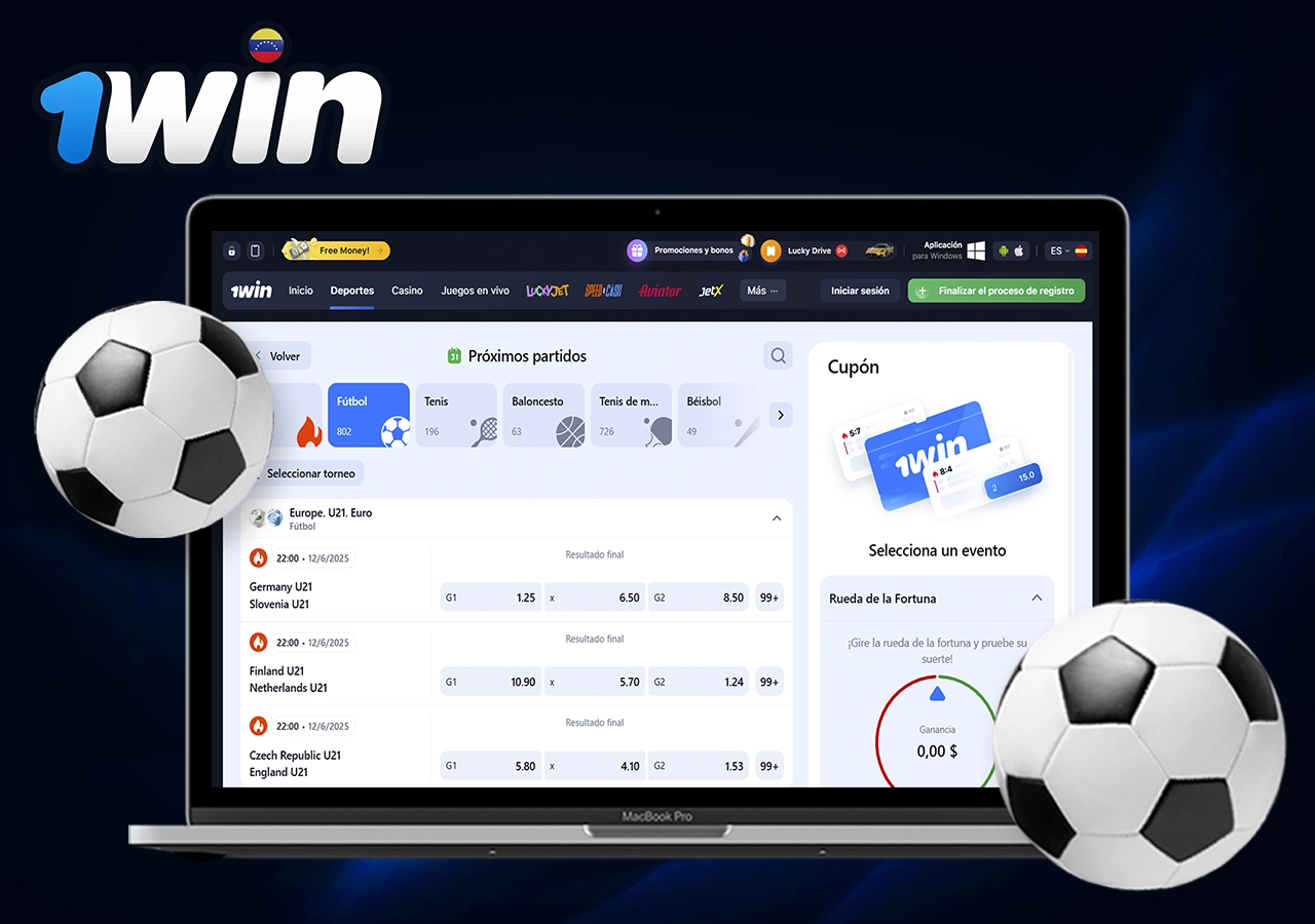 Apuestas de fútbol 1Win
