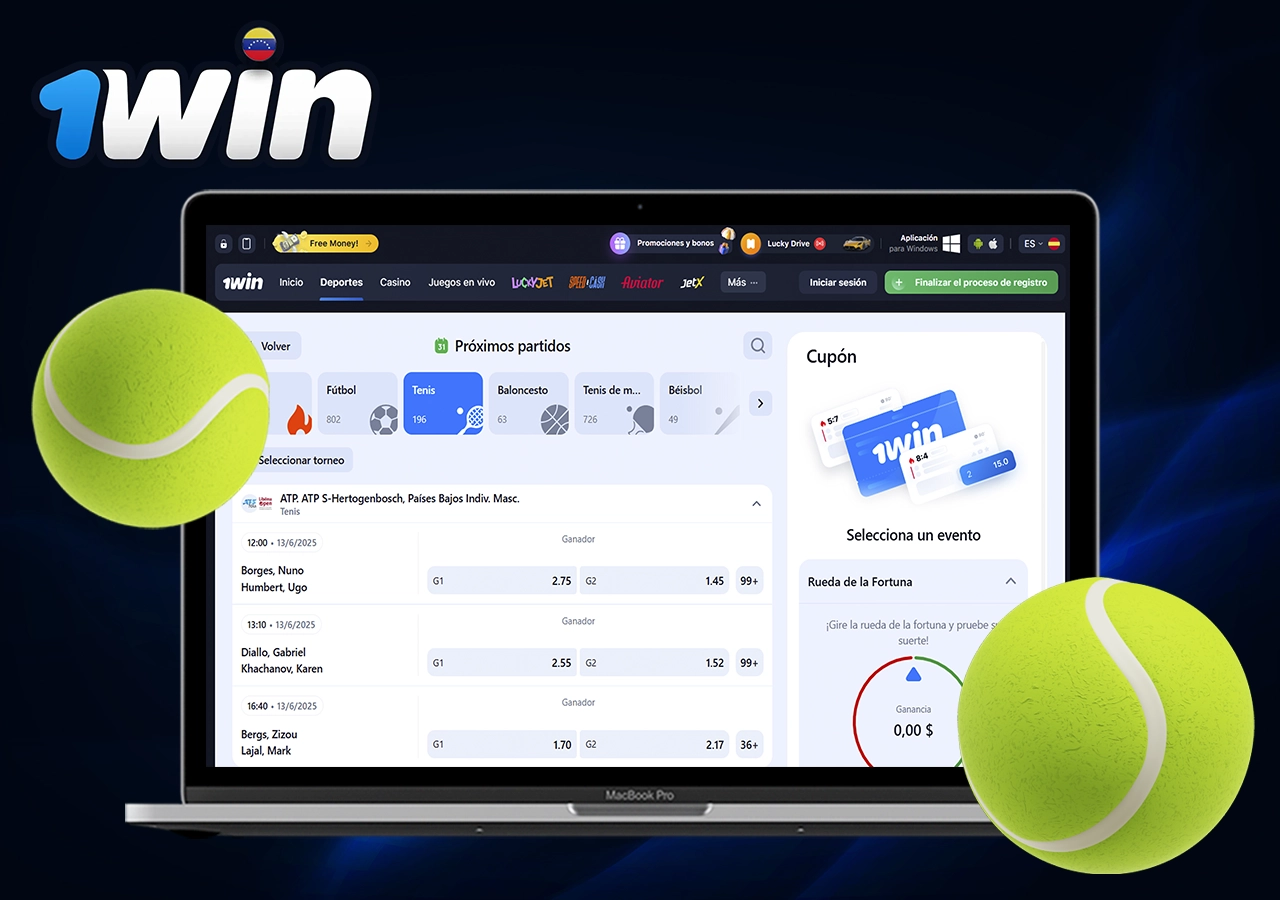 Apuestas de tenis 1Win